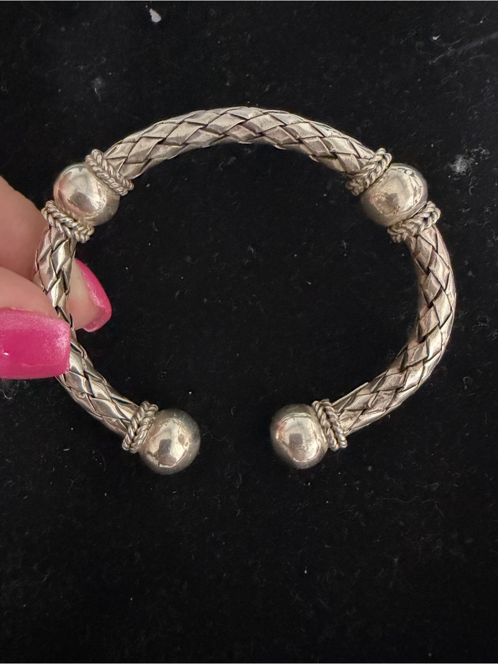 SARDA 925 Sterling silver cuff bracelet